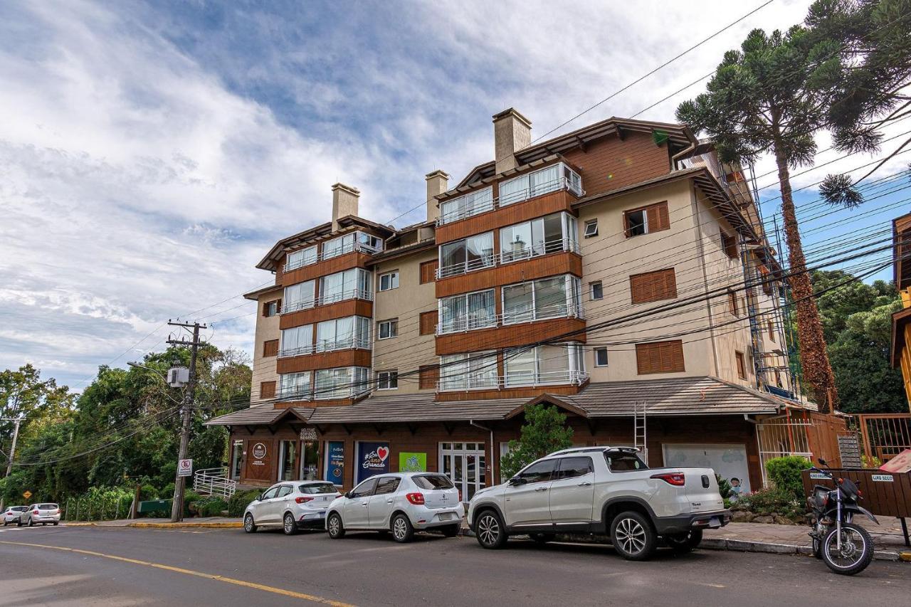 Rosa Edificio Parque Da Vinicola Apartment Gramado Exterior photo