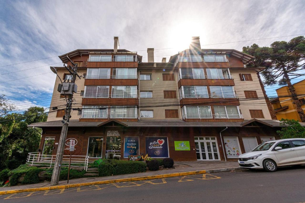 Rosa Edificio Parque Da Vinicola Apartment Gramado Exterior photo