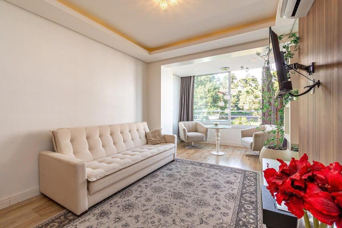 Rosa Edificio Parque Da Vinicola Apartment Gramado Exterior photo