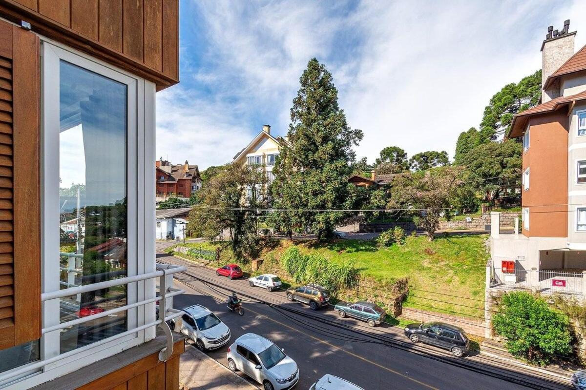 Rosa Edificio Parque Da Vinicola Apartment Gramado Exterior photo